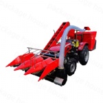 3 rows corn and silage harvester with/without peeling function
